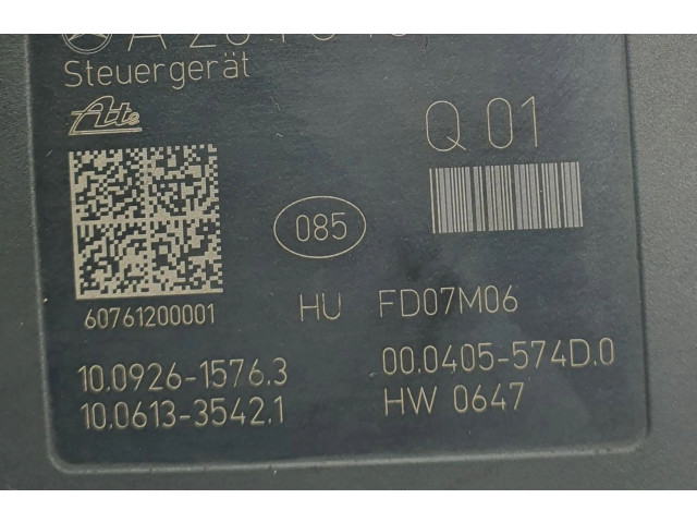 Jednotka ABS A2045455432   Mercedes-Benz C W204 2007