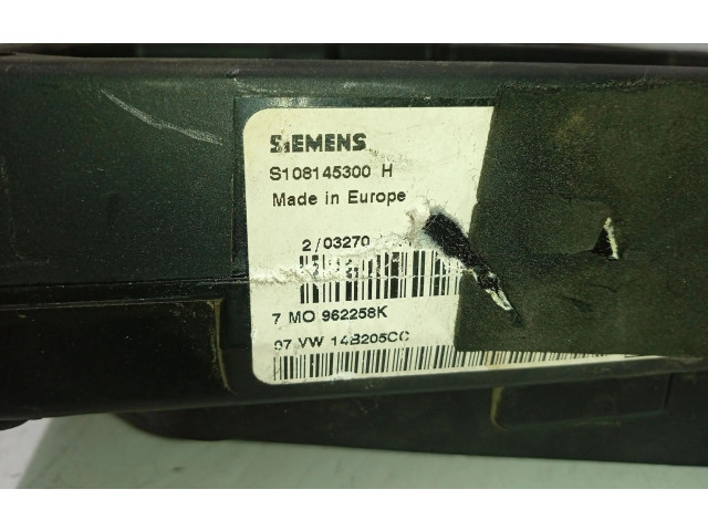 Pojistková skříňka Řídící jednotka BSM 7M0962258K, S108145300H   Seat Alhambra (Mk1) 2000