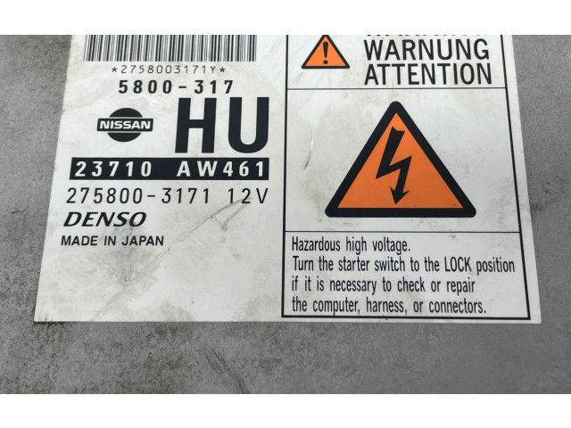 Řídící jednotka 23710AW461, 2758003171   Nissan Primera 2004