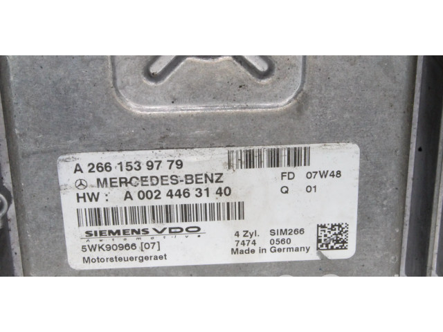 Řídící jednotka A2661539779, A0024463140   Mercedes-Benz B W245 2007
