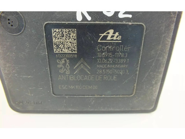 Jednotka ABS 9806891780   Peugeot 208 2013
