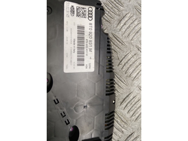 Přístrojová deska  Audi A5 8T 8F 2008 8T0920931M  