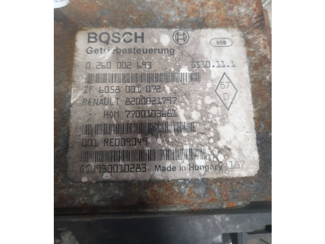 Блок управления коробкой передач 8200021797, 0260002693   Renault Espace III