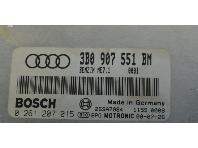 Блок управления двигателя 3B0907551BM, 26SA7084   Audi A6 S6 C5 4B