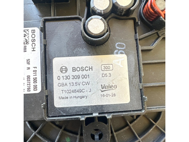 Вентилятор печки    F011500093, 0130309001   Mercedes-Benz C W205