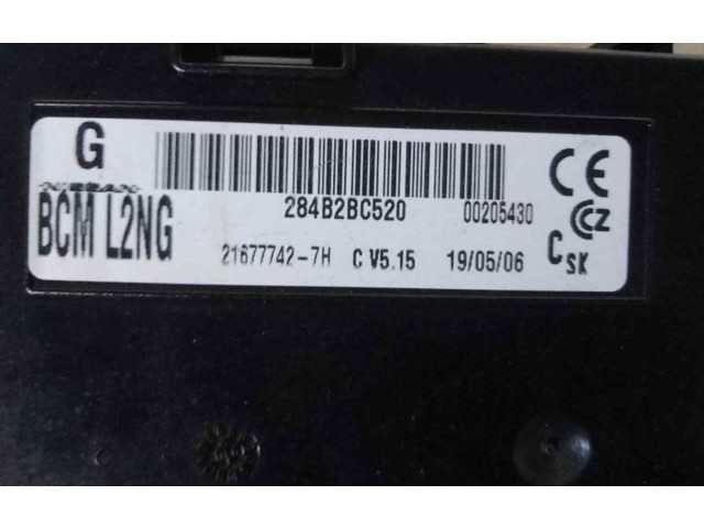 Řídící jednotka 284B2BC520   Nissan Micra 