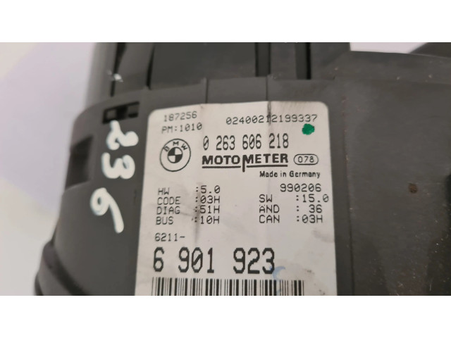 Přístrojová deska  BMW 3 E46 1999 62116901923, 0263606218  