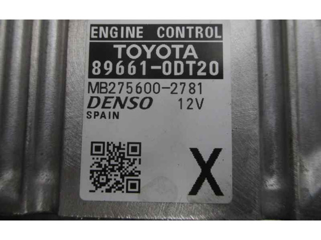 Řídící jednotka 896610DT20, 2756002781   Toyota Yaris 2016