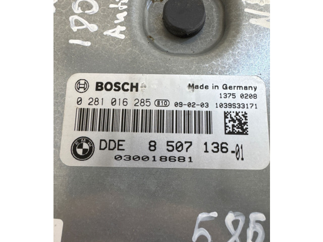 Řídící jednotka 0281016285, 1039S33171   BMW 3 E92 E93 2010