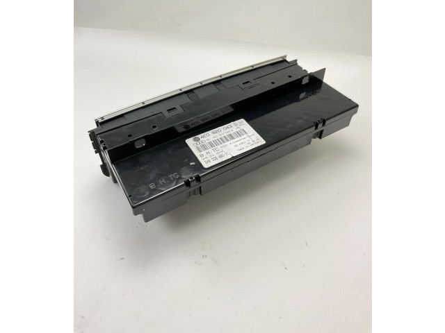 Блок управления климат-контролем 4E0820043D, 5HB00848011   Audi A8 S8 D3 4E