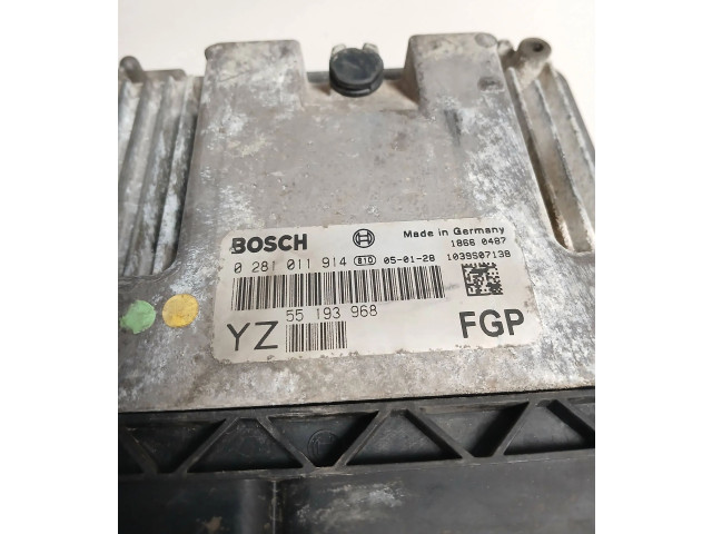Řídící jednotka 55193968, 1039S07138   Opel Vectra C 2005