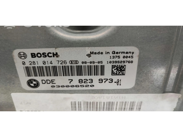 Řídící jednotka 7823973, 0281014726   BMW 3 E90 E91 2009