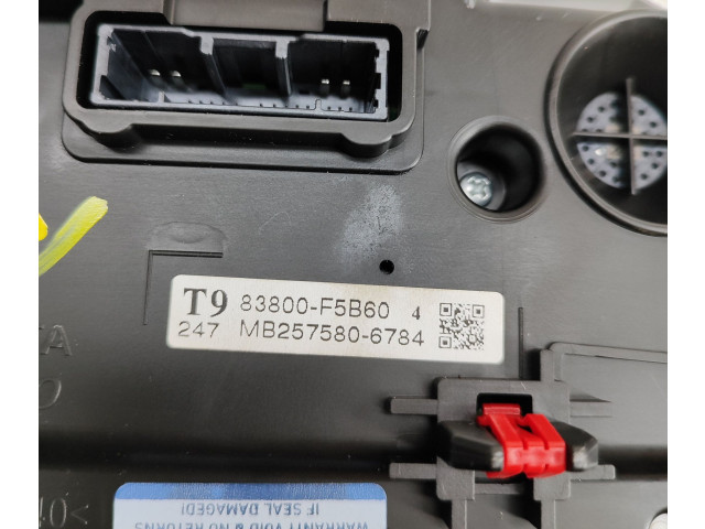Панель приборов 83800F5B60   Toyota Yaris Cross       