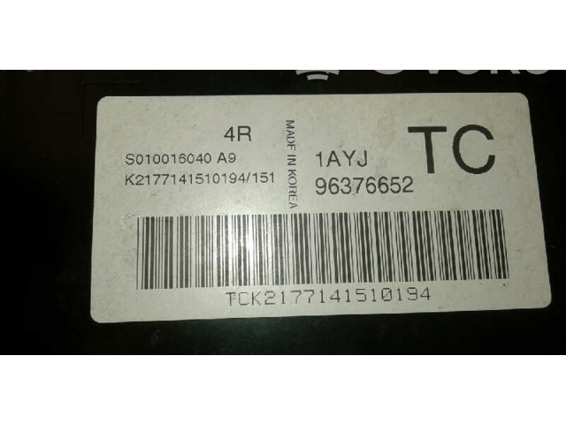 Řídící jednotka 96376652, S010016040A9   Daewoo Kalos 2004