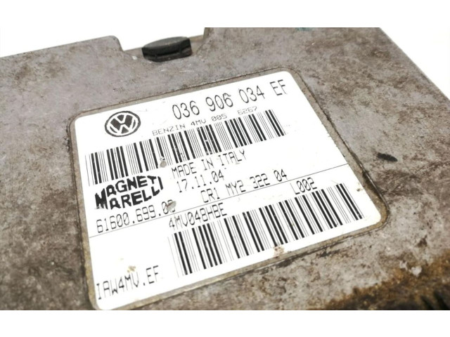 Блок управления двигателя 036906034EF   Volkswagen Lupo
