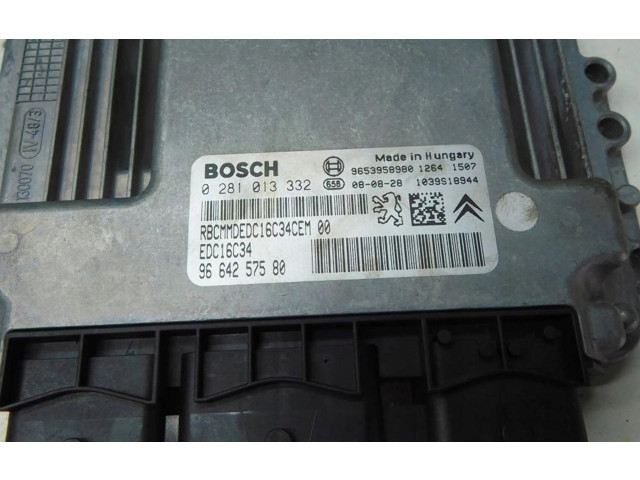 Řídící jednotka 9664690380   Peugeot 407 2006