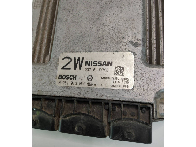 Řídící jednotka 23710JD78B, 1039S21009   Nissan Qashqai 2008