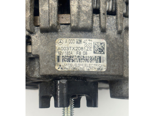Генератор A003TX2081ZE, A0009064022   Mercedes-Benz Vito Viano W447      