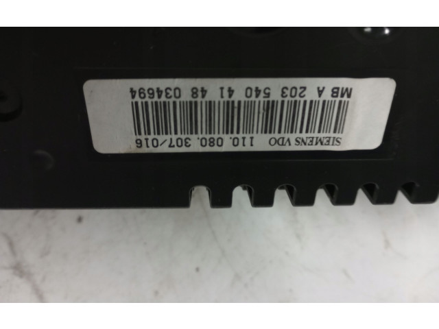 Přístrojová deska  Mercedes-Benz C W203 2006 A2035404148  