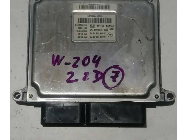 Řídící jednotka A6461504372, 28114600   Mercedes-Benz C AMG W204 2009