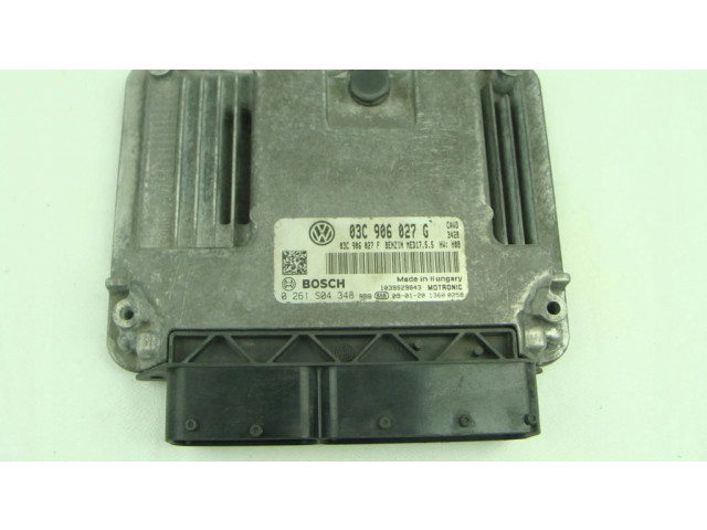 Блок управления двигателя 03C906027G, 0261S04348   Volkswagen Golf VI