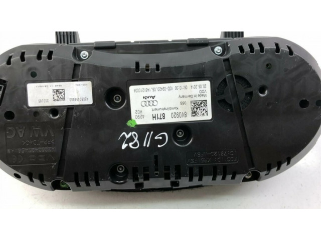 Панель приборов 8V0920871H, G1182   Audi A3 S3 8V       