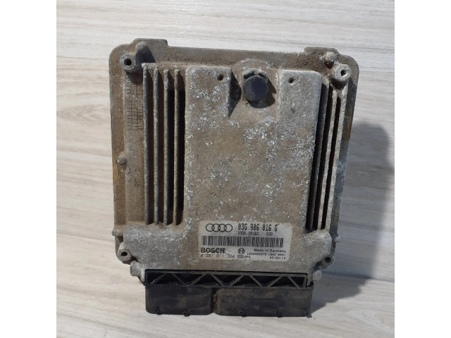 Блок управления двигателя 03G906016G, 1039S02678   Audi A3 S3 8P