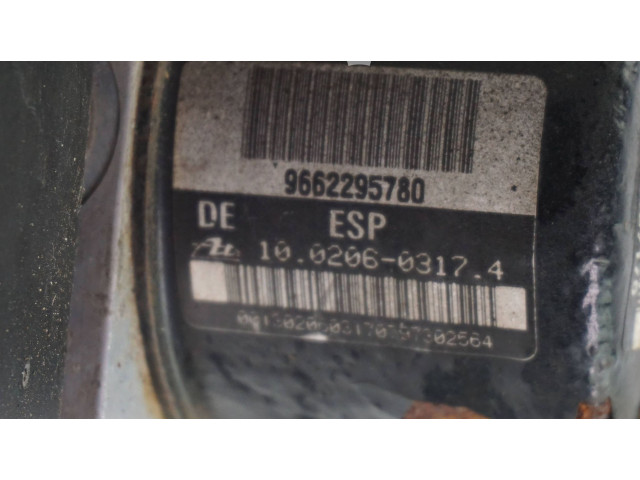 Jednotka ABS 9662295780   Peugeot 207 CC 2007