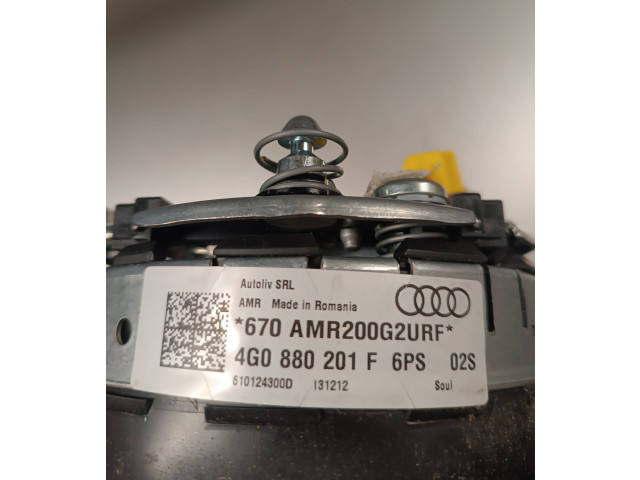 Подушка безопасности водителя 4G0880201F, 610124300D   Audi A6 S6 C7 4G
