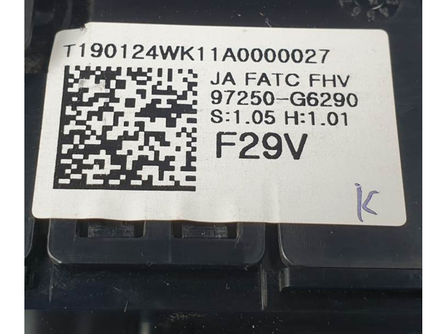 Блок управления климат-контролем 97250G6290   KIA Picanto