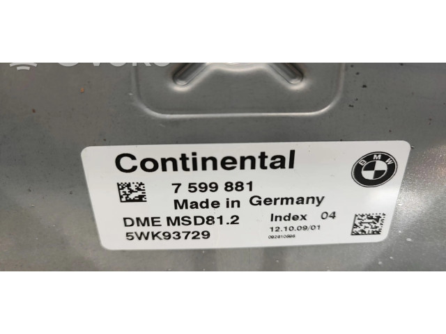 Řídící jednotka 7599881, 9217853   BMW 3 E90 E91 2009