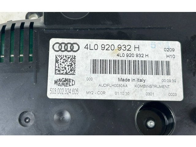 Přístrojová deska  Audi Q7 4L 2011 4L0920932H, 503002324605  