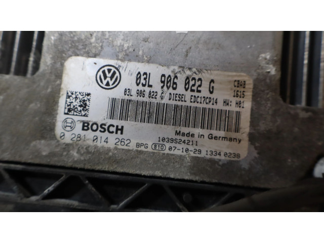 Блок управления двигателем Блок управления 0281014262   Volkswagen Tiguan