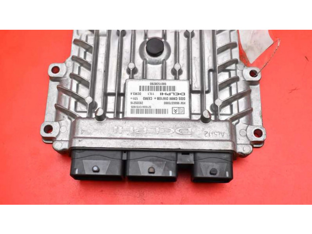 Блок управления двигателем ECU 9666375980, 9666375980   Peugeot  508 RXH  2011 - 2018 года