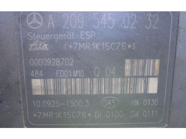 Блок АБС A0034319412   Mercedes-Benz  C W203  2000 - 2007 года