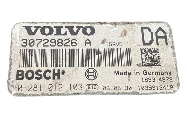 Řídící jednotka 30729826A, 1039S12418   Volvo XC70 2006