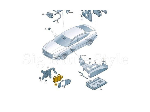 Датчик слепых зон 4N0907669AM, 4N0907669AK   Lamborghini Urus