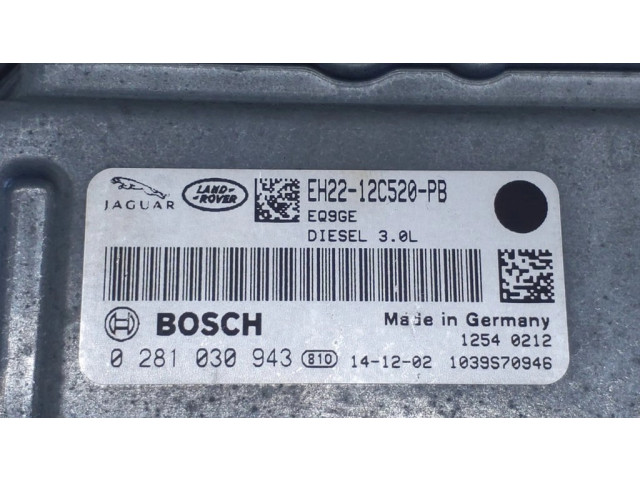 Řídící jednotka EH2212C520PB, 0281030943   Land Rover Discovery 4 - LR4 2013