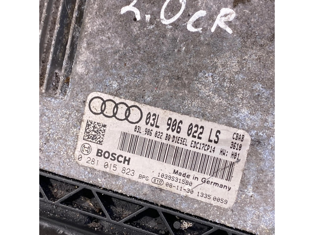 Блок управления двигателя 03l906022ls, 03l906022bq   Audi A3 S3 A3 Sportback 8P