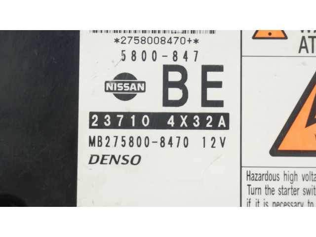 Řídící jednotka 237104X32A   Nissan Navara D40 2006