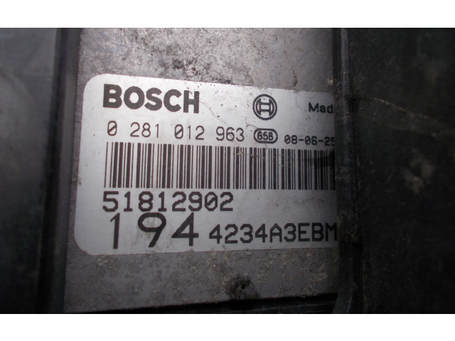 Řídící jednotka 51812902   Fiat Croma 2006