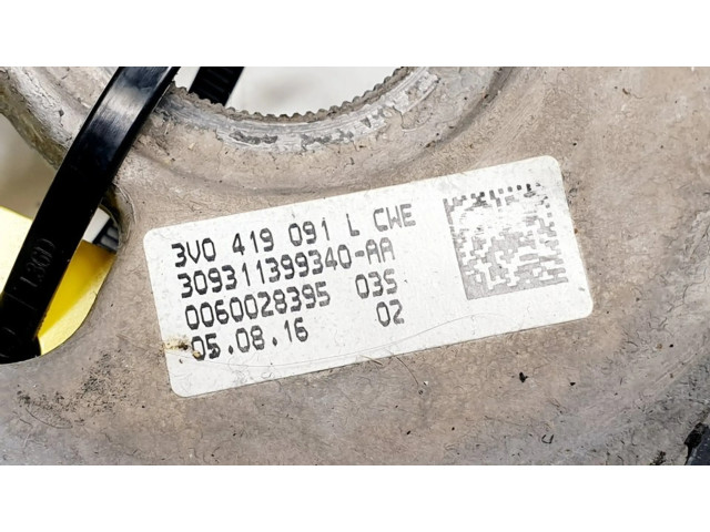 Руль Skoda Superb B6 (3T)  2008-2015 года 3V0419091L, 309311399340AA      