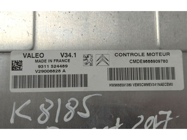 Řídící jednotka 9666909780, 9311524489   Peugeot 207 2009