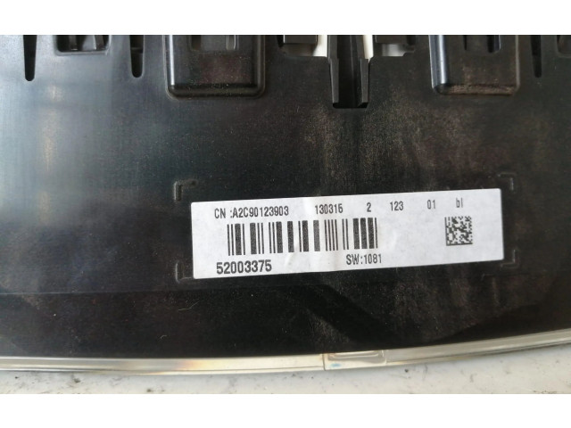 Панель приборов A2C90123903, 52003375   Fiat 500L       