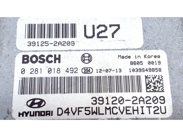 Řídící jednotka 391202A209, 391252A209   Hyundai i40 2012