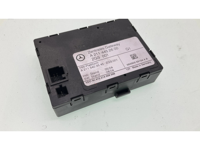 Блок управления A2115403545, 410213009005   Mercedes-Benz CLS C219