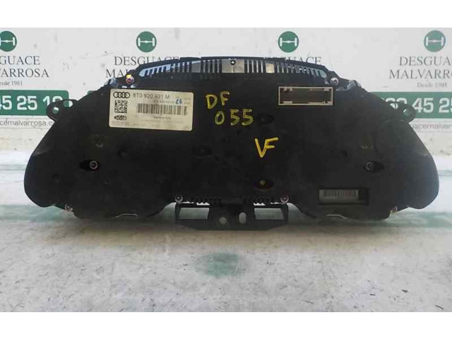 Спидометр (приборный щиток) 8T0920931M, 8T0920931M   Audi A5 Sportback 8TA 2011