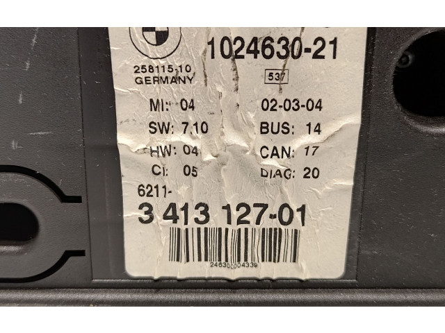 Панель приборов 62113413127, 3413127   BMW X3 E83       