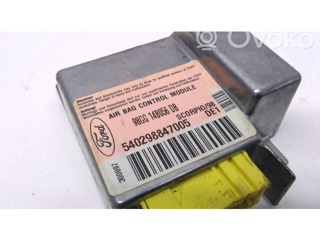Блок подушек безопасности 98GG14B056DB, 540298847005   Ford Scorpio