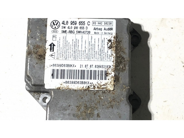 Блок подушек безопасности 4L0959655C, 00399D03B8KX   Audi Q7 4L